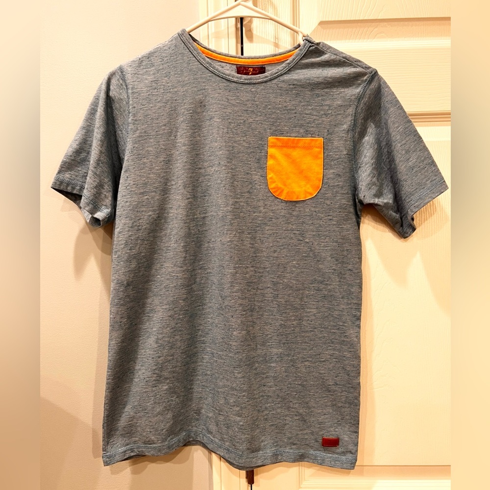 7 For All Mankind Boys Pocket T Shirt